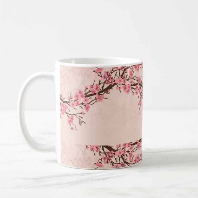 Cherry Tree Blossom - Sakura Branch Kaffeetasse (Links)