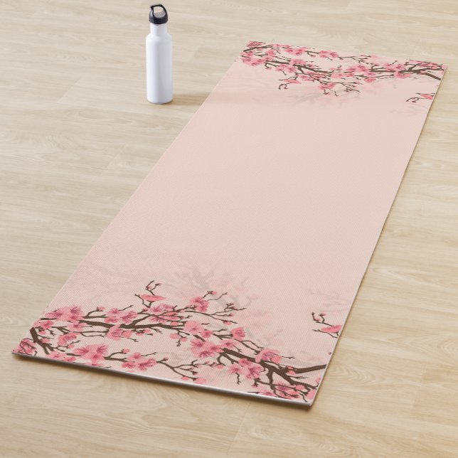 Cherry Tree Blossom - Sakura Branch Yogamatte (Beispiel)