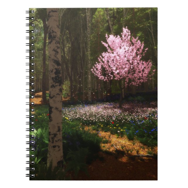 Cherry Tree Concerto Notebook Notizblock (Vorderseite)