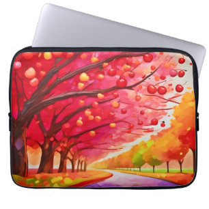 Cherry Tree Lane Laptopschutzhülle