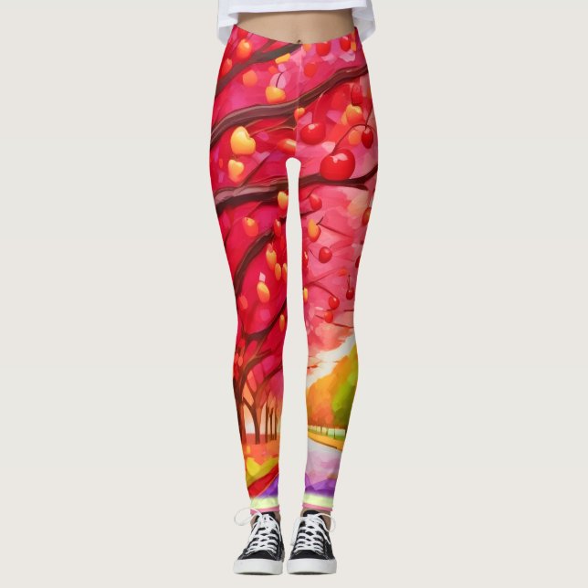 Cherry Tree Lane Leggings (Vorderseite)