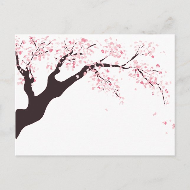 Cherry Tree Postkarte (Vorderseite)