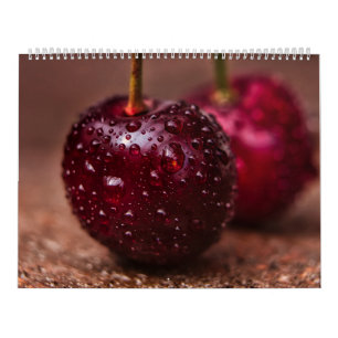 Cherry und Berry Saisonobst Kalender