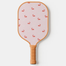 Cherry und Bow Light Pink Pickleball Paddle