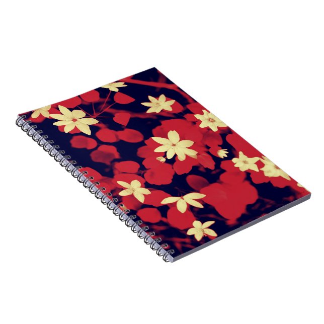 Cherry und Red Notebook Notizblock (Rechte Seite)