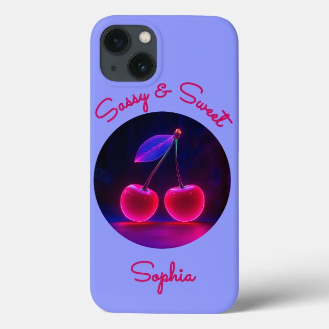 Cherry Vibe Sassy- Sweet & Bold Case-Mate iPhone Hülle (Rückseite)