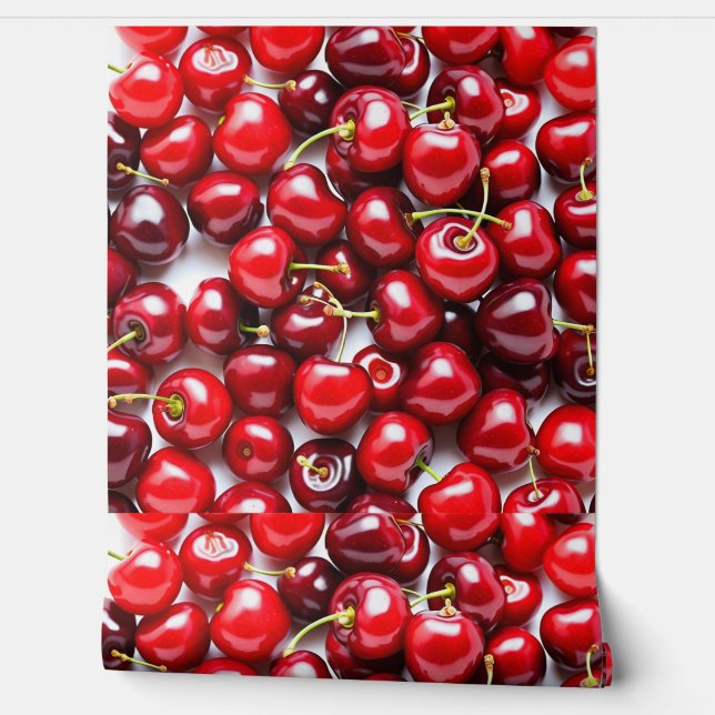 Cherry Wallpaper Tapete (Abrollen)