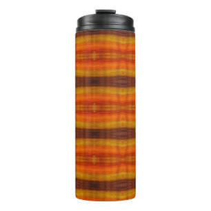 Cherry Wood Watercolor Art Thermosbecher