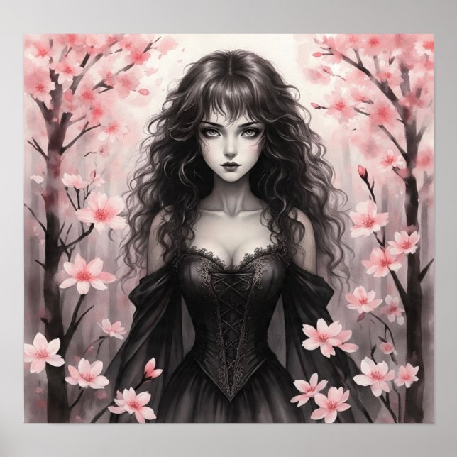 CherryBlossomWitch Poster (Vorne)