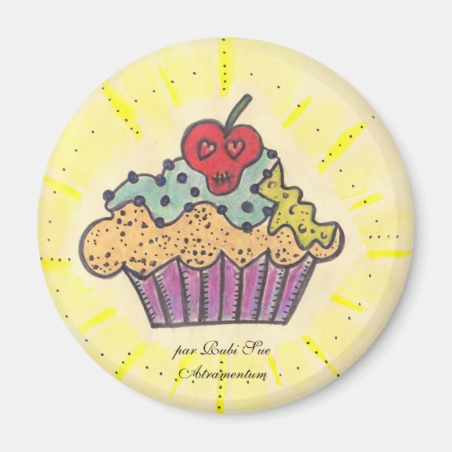 Cherrycupcake Magnet (Vorne)