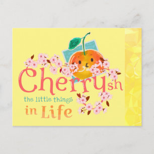 Cherrysh the Little Things in Life - Der sonnige G Postkarte