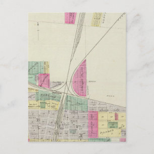 Cherryvale, Landkreis Montgomery, Kansas Postkarte
