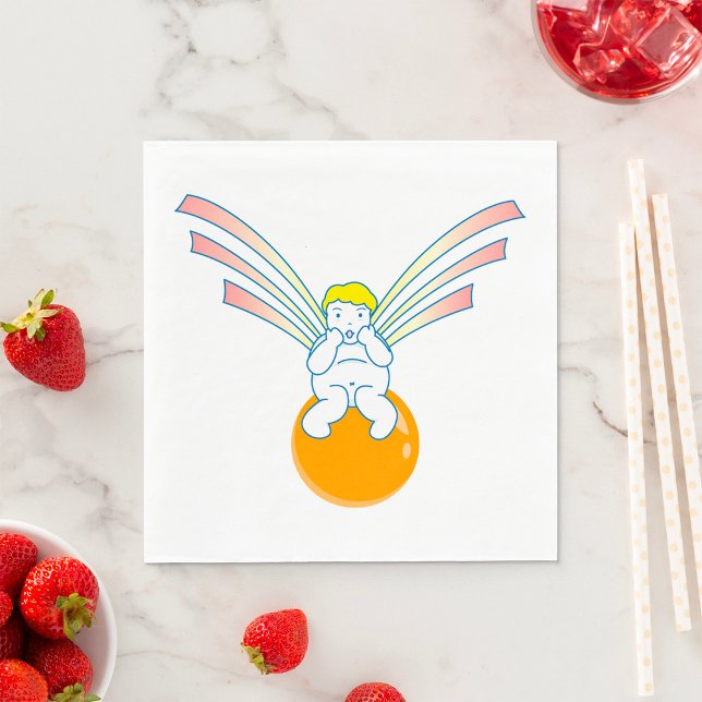 Cherub Angel Paper Napkins Serviette (Von Creator hochgeladen)