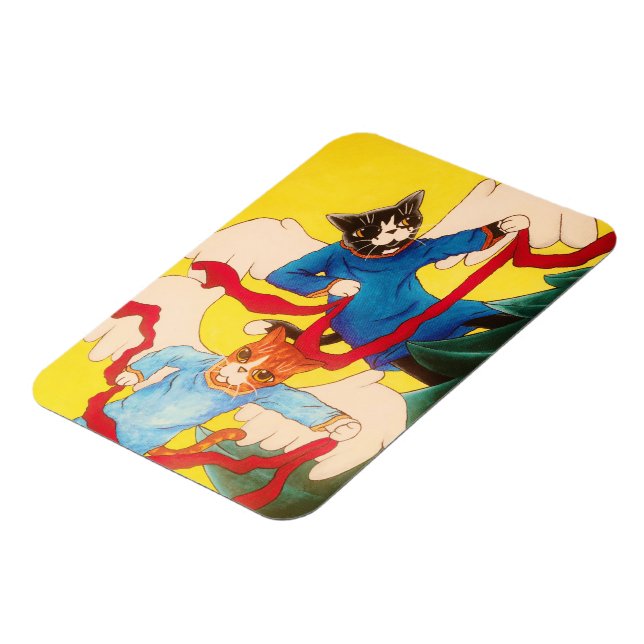 Cherub Cats Magnet (Linke Seite)