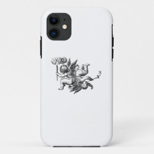 Cherubim Engel Linienkunst Case-Mate iPhone Hülle
