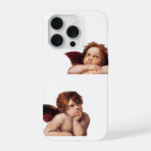 Cherubinen, geflügelte Engel Gemälde von Raffael iPhone 15 Pro Hülle