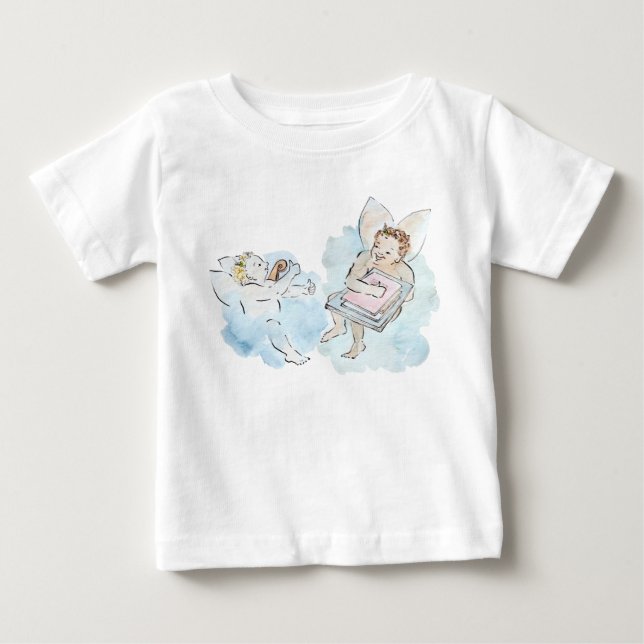 Cherubs - Engelchen Baby T-shirt (Vorderseite)