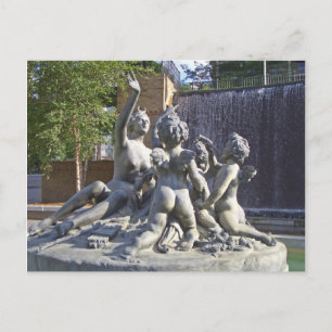 Cherubs Fountain Postkarte