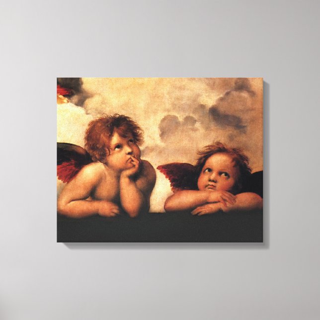 Cherubs Leinwanddruck (Vorderseite)