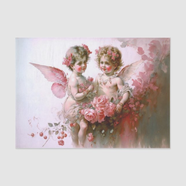 Cherubs Seidenpapier (Vorderseite)