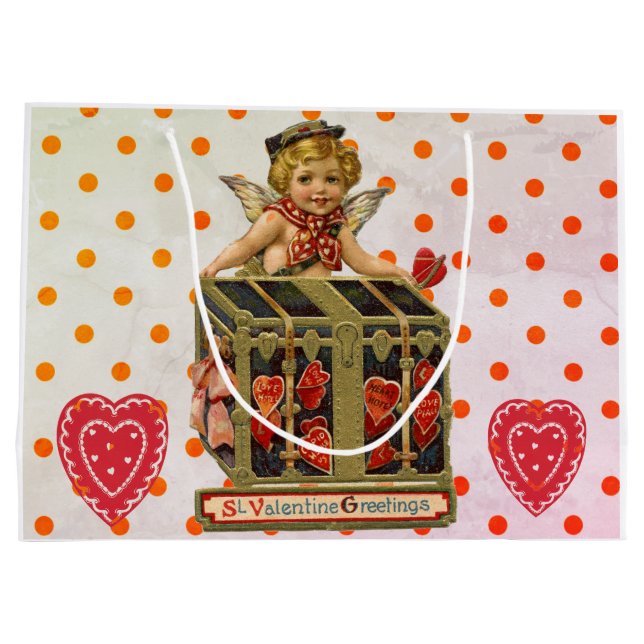 Cherubs und HEART Geschenktüte (Rückseite)