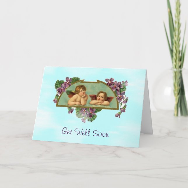 Cherubs werden bald gut. karte (Vorderseite)