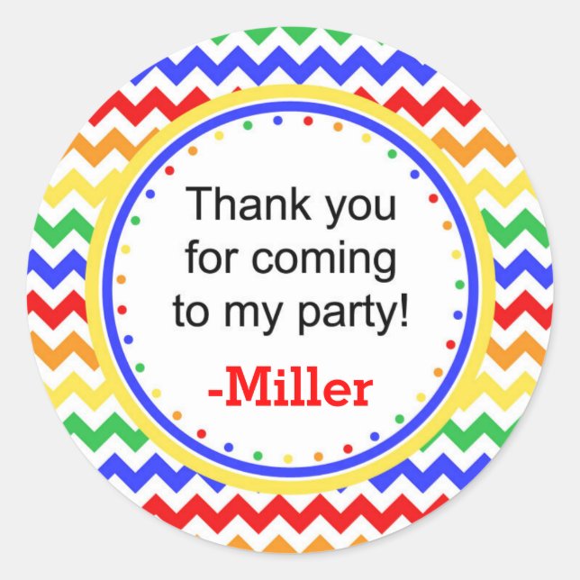 Chervon Sticker (Vorderseite)