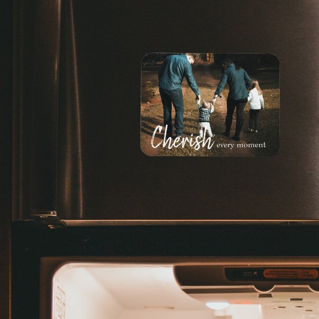 Cheryl jeden Augenblick Zitat Familienleben Foto Magnet (Von Creator hochgeladen)