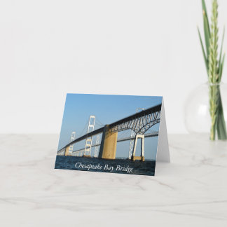 Chesapeake Bay Bridge - NOTE CARD Karte