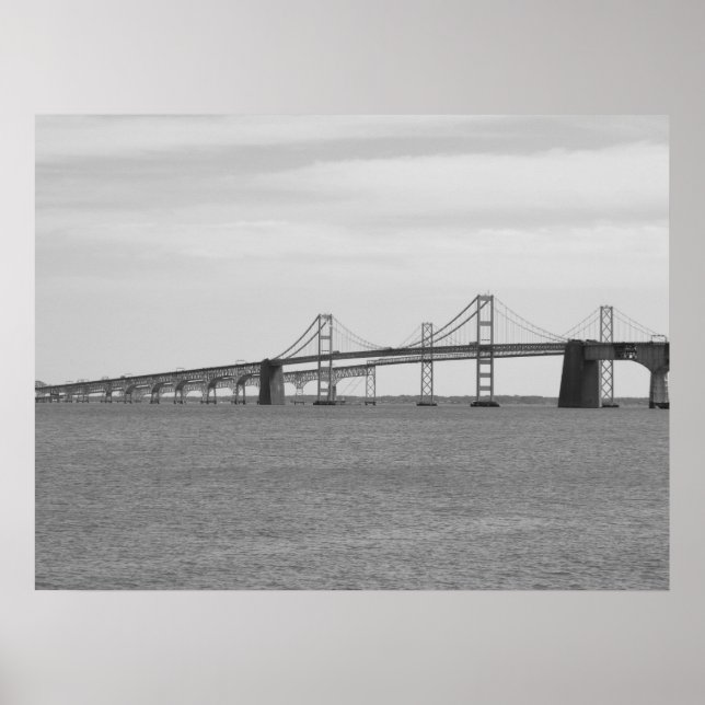 Chesapeake Bay Bridge Poster (Vorne)
