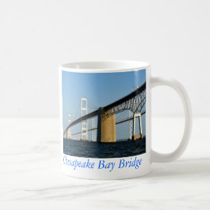 Chesapeake Bay-Brücke - SCHALE Kaffeetasse