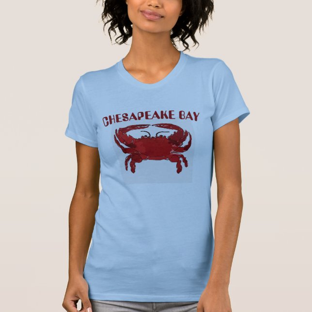 Chesapeake Bay, Crab, T - Shirt (Vorderseite)