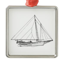 Chesapeake Bay-Fisch-Segelboot