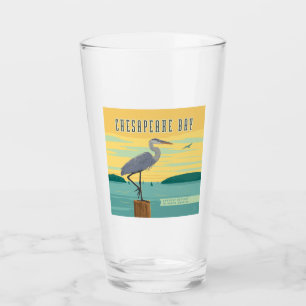 Chesapeake Bay größte Küste Nordamerikas Glas