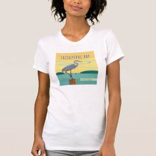 Chesapeake Bay größte Küste Nordamerikas T-Shirt