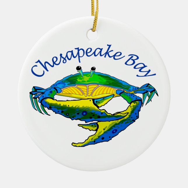 Chesapeake Bay Keramik Ornament (Vorne)