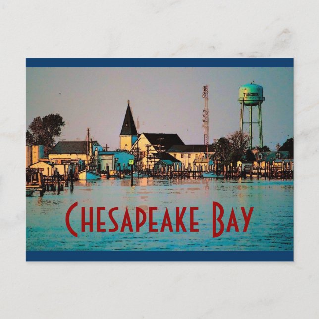 Chesapeake Bay Postkarte (Vorderseite)