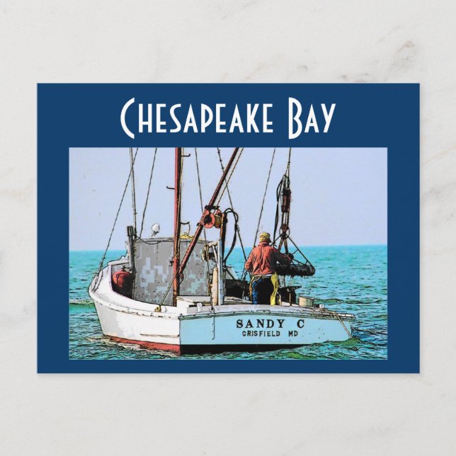 Chesapeake Bay Postkarte (Vorderseite)