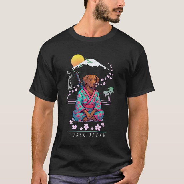 Chesapeake Bay Retriever Chessie T-Shirt (Vorderseite)