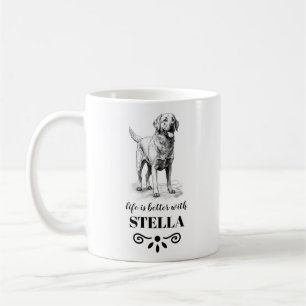 Chesapeake Bay Retriever Custom dog name Kaffeetasse
