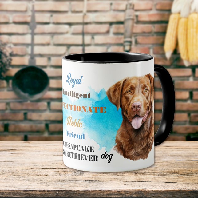 Chesapeake Bay Retriever Dog Loyal Friend Tasse (Von Creator hochgeladen)