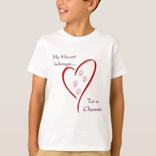 Chesapeake Bay Retriever Heart Belongs T-Shirt