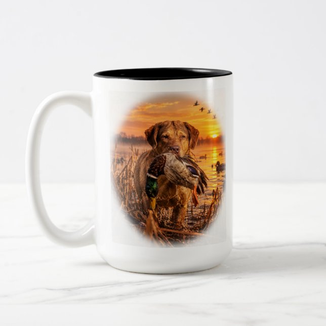 Chesapeake Bay Retriever Kaffeetasse (Links)