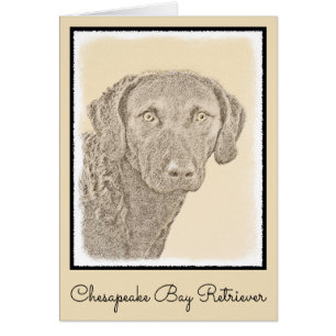 Chesapeake Bay Retriever Malerei Original Dog Art