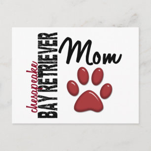 Chesapeake Bay Retriever Mama 2 Postkarte