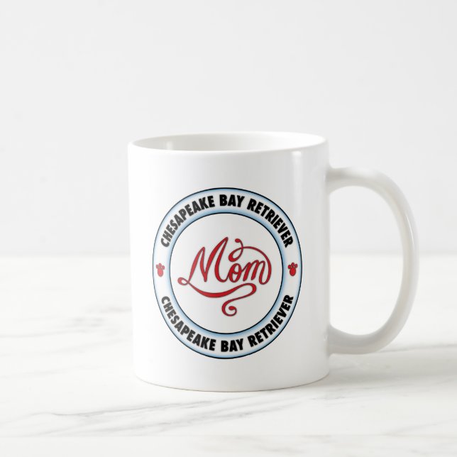 CHESAPEAKE BAY-RETRIEVER-Mamma Kaffeetasse (Rechts)