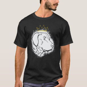 Chesapeake Bay Retriever mit Krone T-Shirt