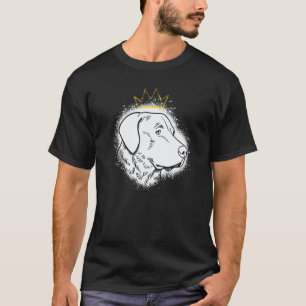 Chesapeake Bay Retriever mit Krone T-Shirt