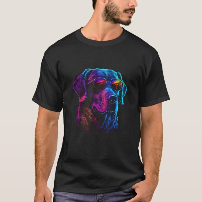 Chesapeake Bay Retriever owner Vaporwave Notorious T-Shirt (Vorderseite)