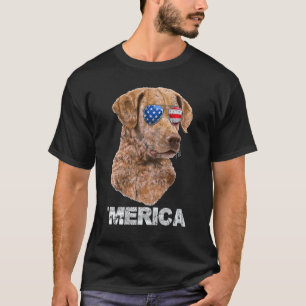 Chesapeake Bay Retriever Sonnenbrille Amerikanisch T-Shirt
